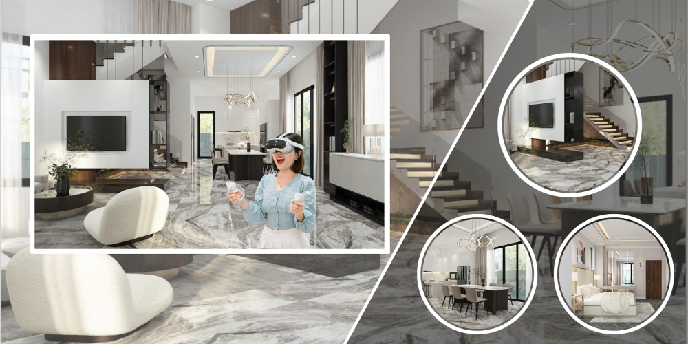Thiết Kế Thi Công Nội Thất Phòng Khách Hiện Đại